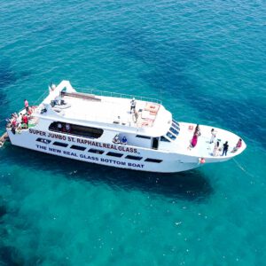 SUPER JUMBO GLASS BOTTOM BOAT PAPHOS CYPRUS